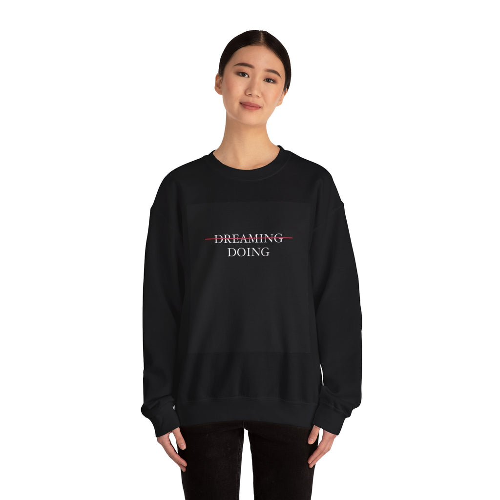 Dreaming Doing Crewneck Sweatshirt for Everyday Comfort